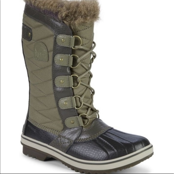 faux fur winter boots womens